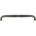 thumbnail image 5 of Alno A702-6-MB Traditional 6" Center To Center Single Knuckle Solid Brass Cabinet Handle /, 5 of 8