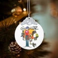 thumbnail image 2 of Gorillaz Christmas Ornament Glass Round Pendant Christmas Hanging Decor Ornament Holiday Xmas Decorations Christmas Tree Ornaments Silver, 2 of 8