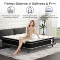 thumbnail image 4 of Martisiluna 10.5 Inch Gel Memory Foam Mattress with Coil Innerspring, Twin, 4 of 6