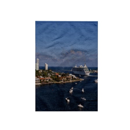 3dRose, Royal Caribbean cruise ship, Florida, USA - US10 JEN0021 - Jim Engelbrecht, 15x22 Hand Towel