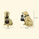 thumbnail image 5 of Estatua de Perro Decorativa para Jardín con Lámpara Solar Perfecl Mamá Labrador, 5 of 8