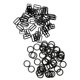 thumbnail image 1 of Ajustador de correa de negro de 200 piezas, 12 mm, 10 mm, anillos en O, 8, lencería, , artesanía, 1 of 9