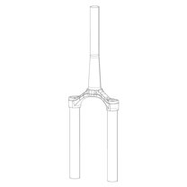 RockShox CSU for SIDB/RBA 2927  51 TPR BLK, 11.4018.008.407