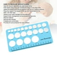thumbnail image 3 of Nipple Ruler, Silicone Soft Skin Friendly Foldable Breast Flange Ruler Measurement Tool With 1.5m Soft Tape  Breastfeeding, 3 of 8
