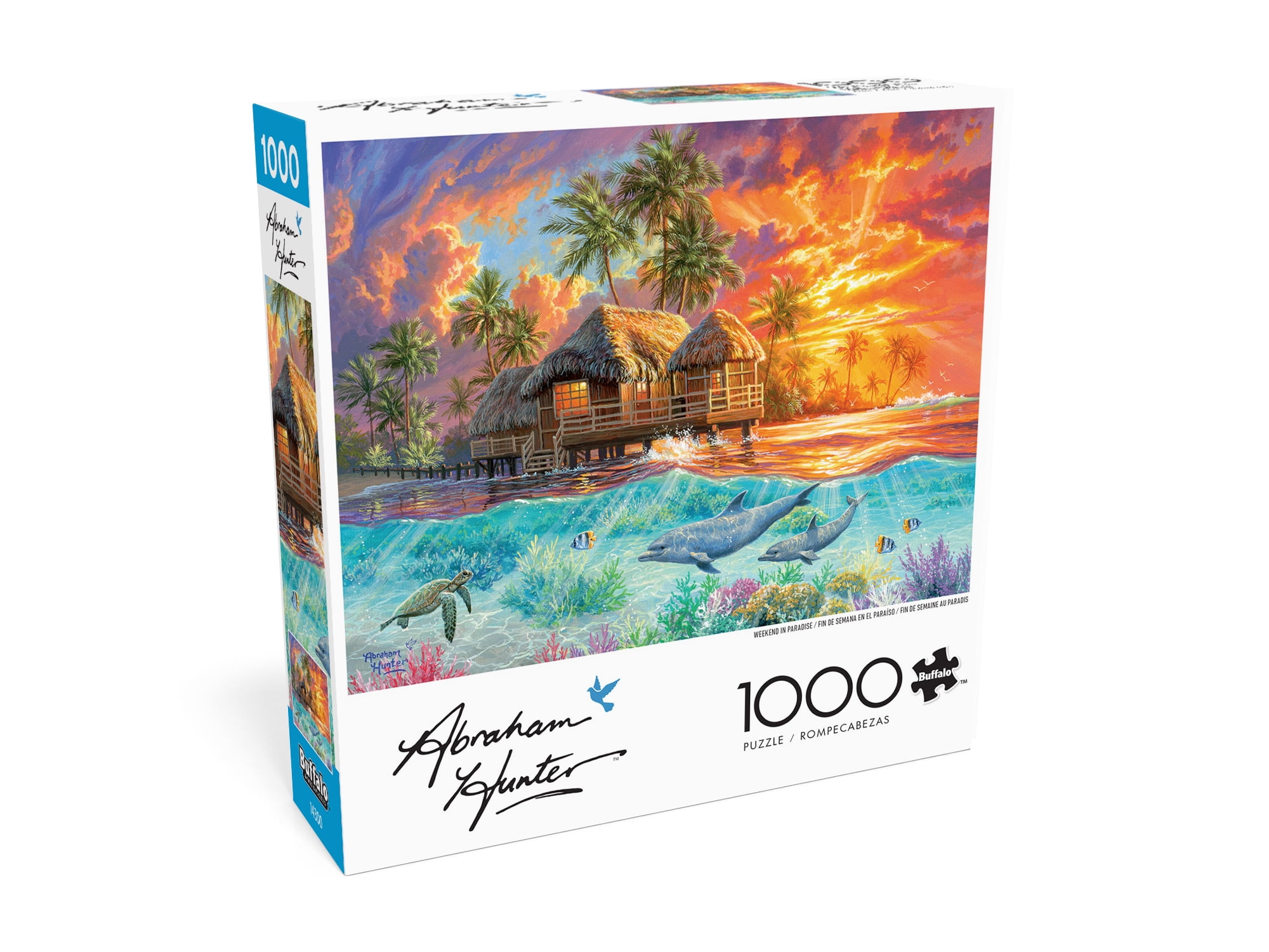 Buffalo Games Weekend in Paradise 1000-Piece Interlocking Jigsaw Puzzle for Adults Ages 14-99 Years