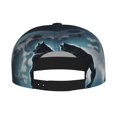 thumbnail image 2 of Hirioo Moon Wolf Warrior for Baseball Cap Men Cap Flat Brim for Men Women Teens Adjustable Baseball Cap, 2 of 7