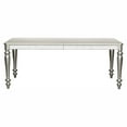 thumbnail image 5 of Topline Home Furnishings Table de salle à manger sophistiquée en argent, 5 of 5