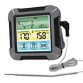 thumbnail image 3 of Sonda ,Cocina Carne Sonda De Temperatura Cocina,Remoto LCD Digital Alimentos Carne Digital,Sonda para alimentos de lectura instantánea con retroiluminación LCD,BBQ Timer Gloria  Sonda de carne, 3 of 7