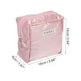 thumbnail image 2 of Unique Bargains Women's Travel Makeup Bag 2 Pcs Pink, 2 of 5