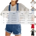 thumbnail image 3 of RYRJJ Womens's Denim Shortalls Loose Fit Sleeveless Adjustable Straps Shorts Bib Overalls Jean Shorts(Blue,L), 3 of 6