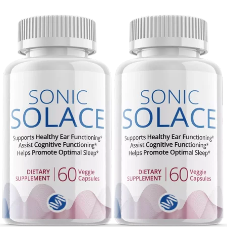 Sonic Solace Pills - Sonic Solace For Tinnitus & Healthy Ear Functioning -2 Pack