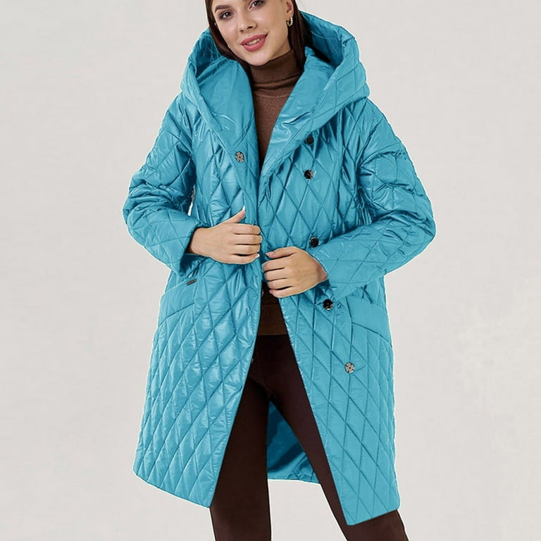 Turquoise bubble coat 2025
