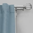 thumbnail image 3 of Mainstays Double Metal Cage Curtain Rod, 5/8 in. & 3/4 in., 25-84 in., Satin Nickel, 3 of 7