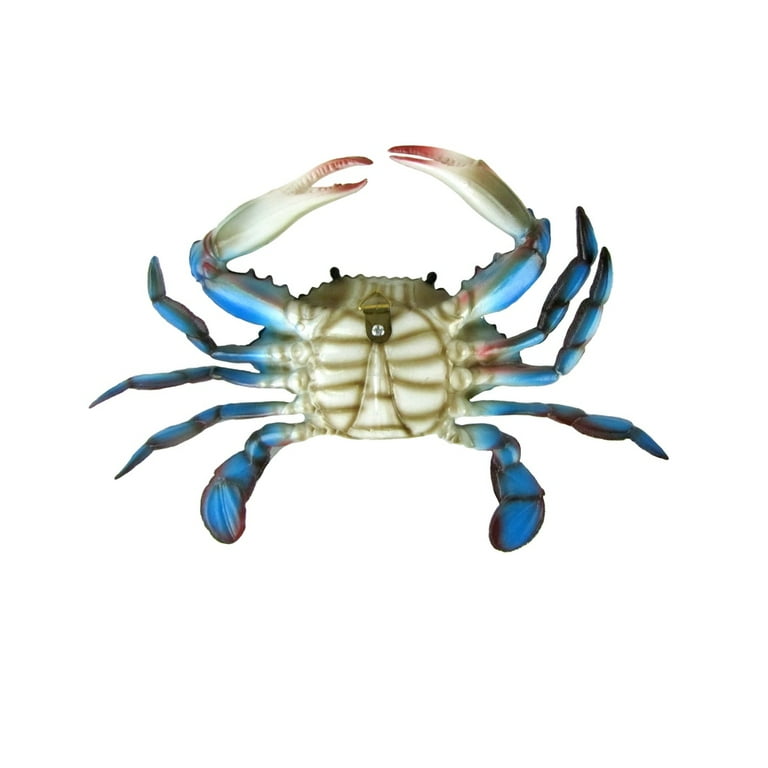 Lifelike Maryland Blue Crab Nautical Plaque Wall Mount Coastal Tiki Bar Decor Lifelike Maryland Blue Crab Nautical Plaque Wall Mount Coastal Tiki Bar Decor
