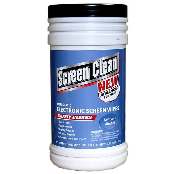 Screen & Electronics Surface Cleaning Wipes 4 canisters500 wipes