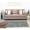 thumbnail image 2 of Margaux Floral Transitional Rug, Aegean Blue/Ivory, 7ft-4in x 10ft-3in Area Rug, 2 of 3