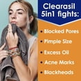 thumbnail image 2 of Discos limpiadores faciales Clearasil Control del acné rebelde 5 en 1, 540 unidades, 2 of 8