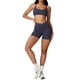 thumbnail image 1 of Conjuntos de entrenamiento for mujer, 2 piezas, sujetador deportivo, camiseta sin mangas, polainas de cintura alta, gimnasio, yoga, ropa activa, camiseta de entrenamiento for mujer, 1 of 7