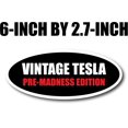 thumbnail image 3 of Imán para coche ArkWisdom Funny Anti Elon Vintage, 6 x 2,7 pulgadas, paquete de 2, 3 of 7