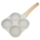thumbnail image 3 of Sartén antiadherente de 4 agujeros para huevos, hamburguesas, Mini sartén para tortilla de 4 tazas con mango para Cocina de Inducción de fondo plano Universal, 3 of 8