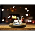 thumbnail image 2 of Beautiful Mule Deer Engraved on Crystal Statue | Unique Wildlife Decorative Gift, 2 of 6