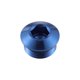 thumbnail image 1 of Auto ORB Puerto Enchufe Macho Hexagonal Cabeza Enchufe con Junta Tórica Sello 10AN Azul, 1 of 1