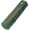 Green, variant on Brown Leather Pencil Case Vintage Pen Bag for Adults Cylindrical Zipper Pencil Pouch Stationery Organizer Case for Work & Travel (8.07"L×2.05'W×2.05"H)