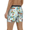 thumbnail image 3 of Rocae Cartoon Car Racing for Stretch Moisture-Wicking Underwear,Men's Underwear Boxer Briefs Small, 3 of 9