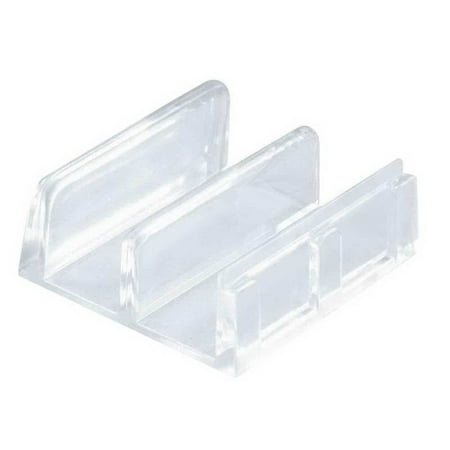 Prime Line M 6059 Sliding Shower Door Bottom Guide 1 2 In Channels Plastic Construction Clear Adhesive Backing Pack Of Prime Line M 6059 Sliding Shower Door Bottom Guide 1 2 In Channels Plastic Construction Clear Adhesive Backing Pack Of