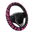thumbnail image 6 of Uorisanigo Zebra Print 15 Inch Steering Wheel Cover Modern Car Wheel Covers for Vehicle Elastic Car Steering Wheel Protector for Winter Easy to Install Car Accessories Gift for Birthday, 6 of 8