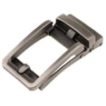 thumbnail image 4 of Esquirla Men Casual Retro Rectangular Ratchet Belt Automatic - Light gray black, as, 4 of 7