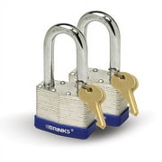 Brinks 2" Steel Lam 2" Shackle2 Pk