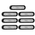 thumbnail image 2 of Rejilla de capó, accesorio negro de rejilla de parachoques delantero para parrilla Jeep para características líderes en su clase Jeep, 2 of 10