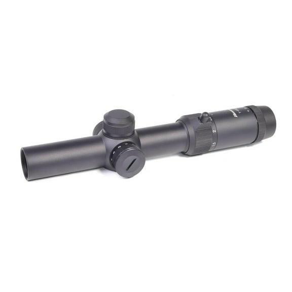 Hammers Low Light Varmint Hunt 1-5x24 Rifle Scope with Dot Reticle 30mm Weaver Ring