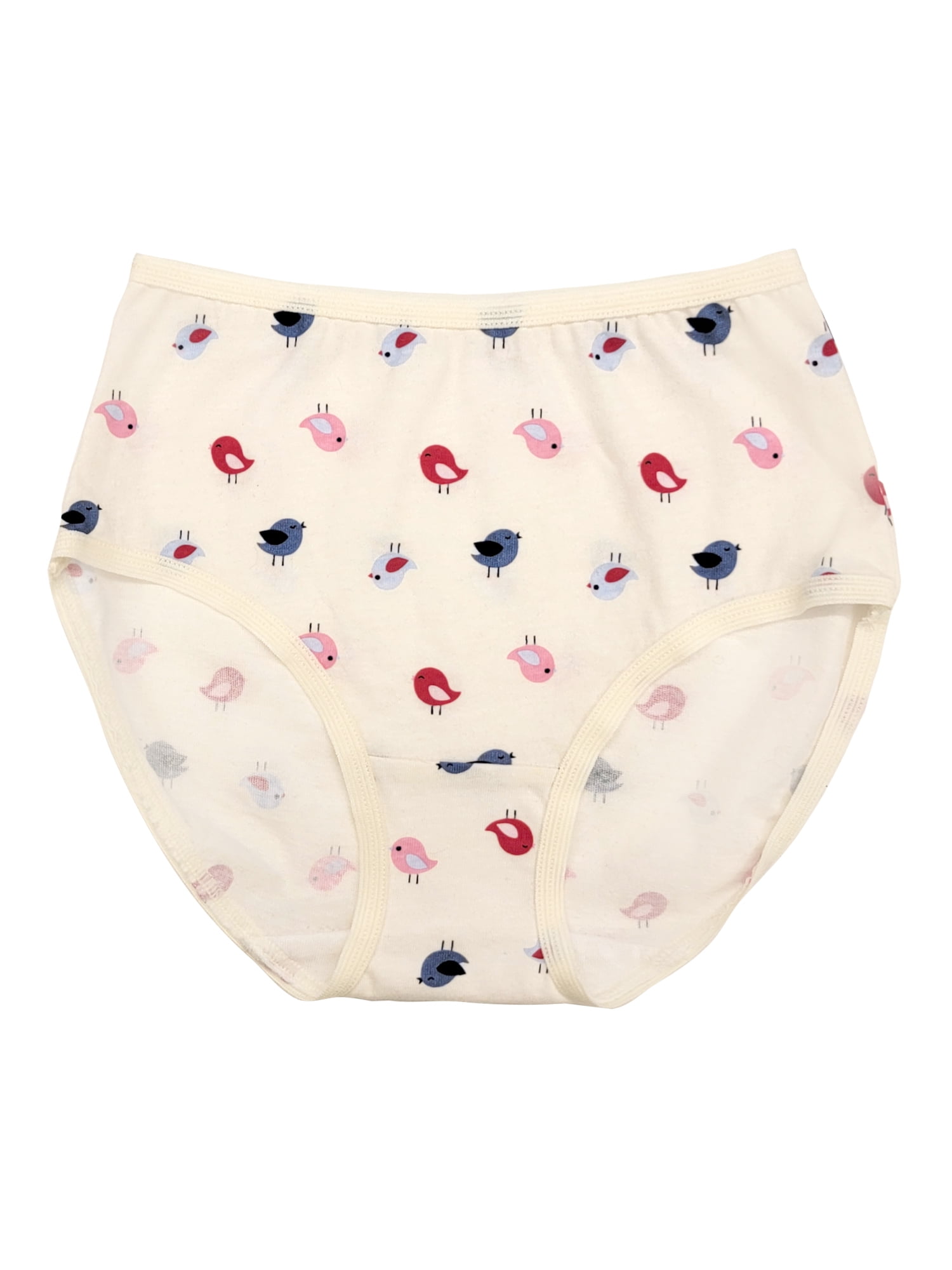 Wonder Nation Girls Cotton Brief Underwear, 5-Pack, Sizes 4-18