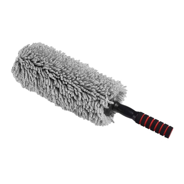 Plumero de Microfibra Suave para Coche, Herramienta de Limpieza Interior Y Exterior para Casa Rodante.