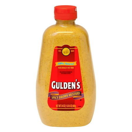 Product of Gulden's Spicy Brown Mustard, 24 oz.Bottles, 2 ct. [Biz