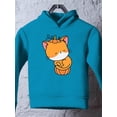 thumbnail image 3 of Cute Pumpkitty Pumpkin Costume Hoodie Toddler -Image by Shutterstock,  5 Toddler, 3 of 4
