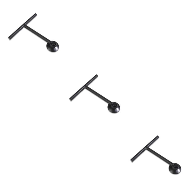 Injueey Baño Azulejo Pared Limpiaparabrisas Sala de estar Dormitorio Limpiador de vidrio Raspador Herramienta de limpieza de parabrisas Accesorios Negro Type1 NO1 Injueey CBP575814