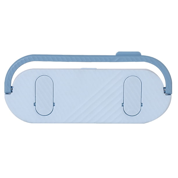 Xihbxyly oferta del dia Estante de almacenamiento para cocina sin perforaciones, soporte para tapas de ollas, soporte para tapas de sartenes, montaje en pared