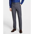 thumbnail image 2 of Michael Kors Men's Plaid Classic-Fit Wool-Blend Stretch Pants Gray B4HP $190 (Regular,42,30 in), 2 of 7
