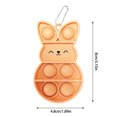 thumbnail image 2 of Mini Fidgety Pocket Toy Stress Anxiety And Boredom 4 Inch (Easter Fragrant Rabbit And Yellow) Squishy Toy, 2 of 8