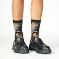 thumbnail image 4 of Naloa Fiery Skull Trio Kids Socks Unisex Kids and Toddlers' Crew Socks, ,1 Pairs, 4 of 5