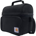 thumbnail image 2 of Camping Cooler, Worksite Lunchbox, Soft Shell Lunch Bag for Construction Sites, Work and Everyday Use, Black, 2 of 7