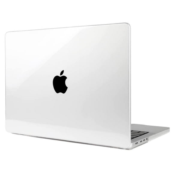 izÜg, Funda dura, carcasa Compatible con MacBook Pro 16 Inch Case M3 A2991 2024 2023 2022 2021 Model M2 A2780 M1 A2485, Crystal Transparente