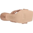 thumbnail image 4 of Ash Mina Bis Skin Braided Padded Woven Straps Slip On Open Toe Heel Sandals (Skin, 8), 4 of 6
