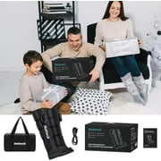 Nekteck Leg Compression Massager Recovery System, Cordless Full Leg Massager for Circulation and Pain Relief, Compression Boots with 6 Modes 4 Intensities, Relaxation, Fathers Day Gift for Dad/Mom
