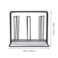 thumbnail image 2 of BESTYASH Soporte Para Tazas De Cocina En Metal Negro Ideal Para Hogar Y Restaurantes, 2 of 6