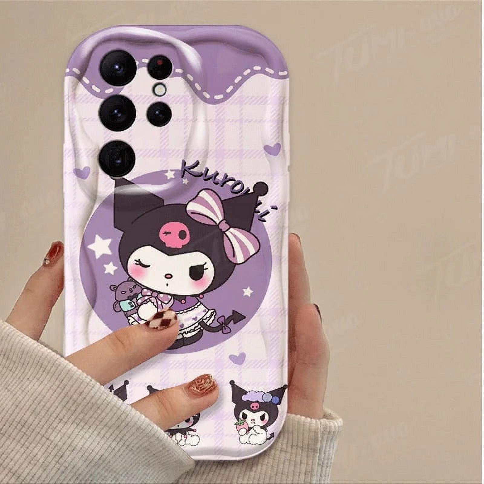 Sanrio Kuromi Hello Kitty Wave Soft Phone Case For Samsung Galaxy S24 ...