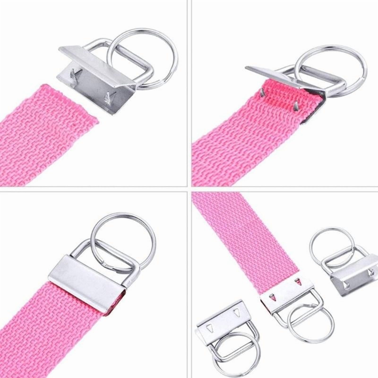71 Pcs for Key Fob Hardware Set Includes 20 for Key Chain Pendants 20 Keychain Tassel 20 Open Rings 10 Lobster Clasps 1
